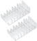 2 STK Kosmetik Organizer, Schmink Aufbewahrung Make up Paletten Halter Aufbewahrungsbox mit 8 Steckplätzen für Lidschatten Erröten Schminktisch Waschtisch