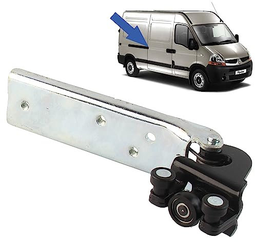Kit roulette porte latérale compatible pour Master 2, Movano A, Interstar (1997-2010) kit galet de porte coulissante – Guide MILIEU de porte