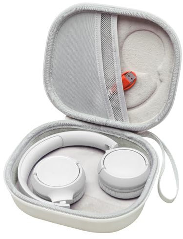 LTGEM Case Compatible with JBL Tune 510BT 520BT 500BT 570BT 660NC 710BT 720BT 770NC & Live 460NC 660NC 670NC 770NC 760NC Headphones, White