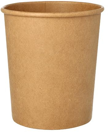 500 Suppenbecher, Pappe rund 940 ml Ø 11,5 cm · 13 cm braun