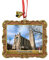 Universität von Chicago USA Amerika Reise Souvenir Weihnachtsbaum Ornament Hängende Anhänger Home Weihnachten Party Dekoration