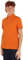 Tommy Hilfiger Polo Manches Courtes Homme Slim Fit avec Patte de Boutonnage, Orange (Bonfire Orange), M