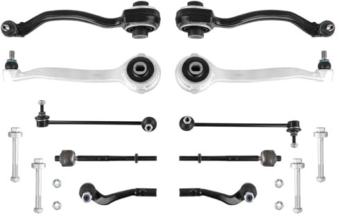 Densieg 10x Querlenker Reparatursatz Kompatibel mit C-Klasse W203 CL203 S203 - Vorderachse - 2033303411 2033303311
