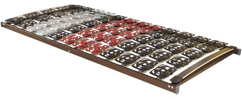BeCo Lattenrost, Mediflex Modul NV, 90 x 200 cm, vollflächiger Tellerrahmen, Made in Germany, 100 Nächte Probeschlafen