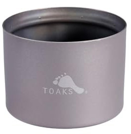 TOAKS STV-01 Titanium Siphon Alcohol Stove Camping Survival in the Wild Travel