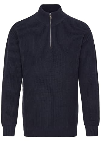 !Solid SDGoma Herren Strickpullover Troyer Grobstrick Pullover