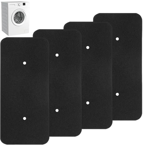 Filtro Asciugatrice per Candy, 4 Pezzi Filtri Asciugatrice per Hoover 40006731 Ricambio, Filtro Asciugatrice per Scambiatore Tampone 275x125x10mm per Asciugatrice a Condensazione e Pompa di Calore