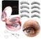 Magnetic Eyelashes, Reusable Dual Magnetic Lashes with 8 Pair,Looking Natural No Glue 3D False Eyelashes Kit with Applicator, Waterproof, No Glue