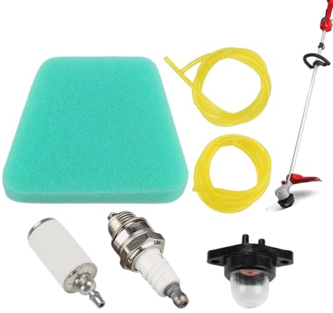 Rasenmäher Luftfilter - Rasenmäher Luftfilter,Primer Pumpe, Motorsägen Ersatzteile, Schlauch Zündkerzen Set Für Gartengeräte