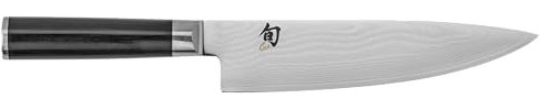 KAI Shun Classic japanisches Kochmesser 20 cm Klingenlänge - Damastmesser 32 Lagen VG MAX Kern - 61 (±1) HRC - Pakkaholzgriff - Made in Japan - Küchenmesser Chefmesser Universalmesser geschmiedet