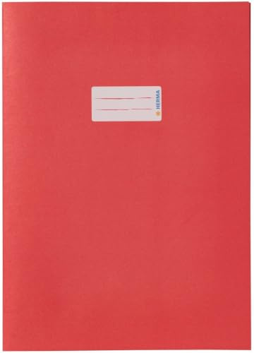HERMA Heftschoner Recycling, DIN A4, aus Papier, dunkelrot