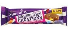 Cadbury Dairy Milk Marvellous Creations Jelly Popping Candy Shells 12x47g by N/A