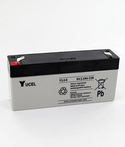 Yucel - Batterie plomb 6v 3.2Ah Y3.2-6 YUCEL - Y3.2-6