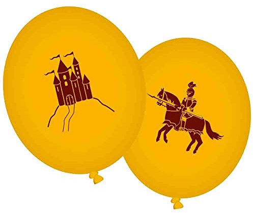 DH-Konzept Luftballons Ritter und Burg 8er Pack