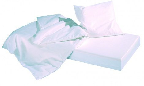 ADL allergosan Allergiker Bettwäsche Komplettset Kissen, Decke, Matratzenbezug (200 x 90 x 16-20cm)
