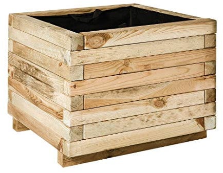 Catral Fioriera Quadrata 50 x 50 x 40 cm Legno di Pino