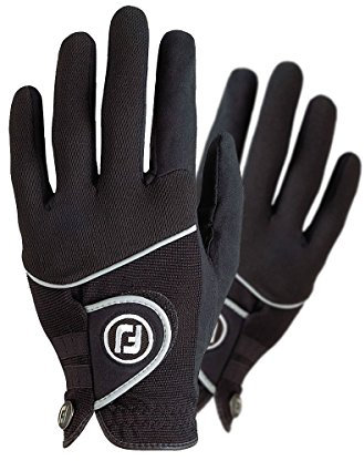 Footjoy Raingrip Golfhandschuhe für Damen, Schwarz, M
