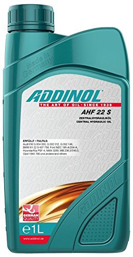 Addinol Hydrauliköl AHF 22 S ISO-VG 22, 1 Liter, Synthetisch, -40°C bis 130°C, 1000g, Automotive applications, Extreme temperature conditions