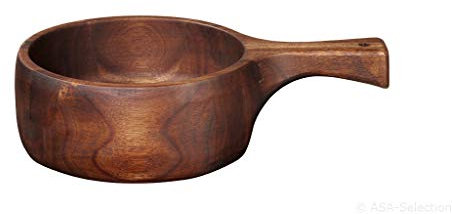 ASA 93911970 wood Holzschale mit Griff, Akazienholz, 31 x 20 x 8,5 cm