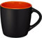 Bullet Riviera Ceramic Mug (8.4 x 8.8 cm) (Solid Black/Orange)