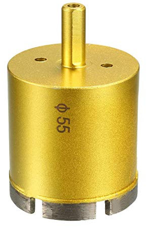 sourcing map 55mm Dry/Wet Hole Saws Diamond Core Drill Bit for Concrete Brick Block Stone Masonry Tile Glass