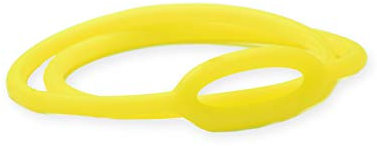 Tauchsportvertretung Silikon Neckband Befestigung für Atemregler, Farbe:gelb