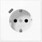 Jung LS1520-18CWW SCHUKO-Steckdose mit USB Typ C (2/3A) Quick Charge mit erhöhtem Berührungsschutz (Thermoplast bruchsicher) Alpinweiß Serie LS
