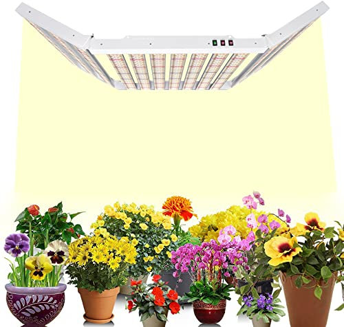SPF6000 Led Grow Lampe 600W Led Pflanzenlampe Vollspektrum mit 1911pcs Sam-sung Dioden, 3 Arten Vollspektrum Grow Light für Zimmerpflanzen Gemüse Aussaat Blumen, für Growzelt 180x180cm, 150x150cm