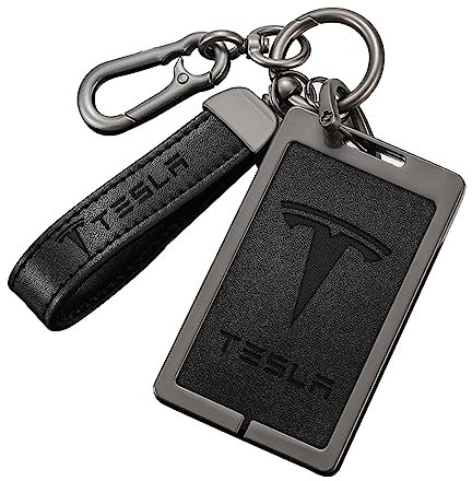 Sporgo Schlüsselkartenhalter für Tesla Model 3: Model Y Schlüsselanhänger Silikon Schutzhülle Schlüssel Kartenhalter, Auto Schlüsselanhänger Ersetzen Zubehör für Tesla