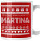 Tazza Natale divertente PERSONALIZZABILE con nome Stile natalizio Mug 11 oz Idea regalo