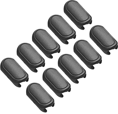 Weppduk Kabelklemmen für Fahrrad | ABS C-Clips 5/10 Stück für Bremsleitung - Schlauchführungsschellen für Rennrad für Bremsschaltkabel