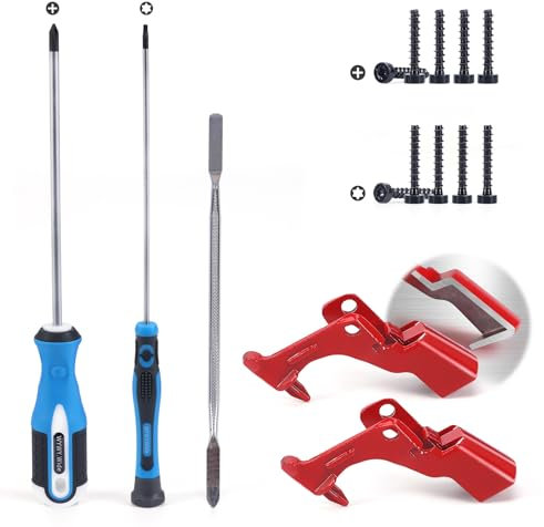 Metall-Triggerschalter, Ersatz kompatibel mit Dyson V10 V11 SV12 SV14 Staubsauger, Metall-Netzschalter, Reparaturzubehör mit Reparaturwerkzeug-Set