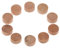 10Pcs Wasser Schlüssel Wasser Schlüssel Spieß Ventil Kork Pad for Trompete Posaune Reparatur Zubehör Durchmesser 9Mm Dicke 4Mm