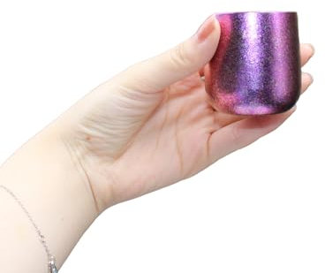 TIBROMTACK Titan Espressotassen, doppelwandige isolierte Espresso Shot Cup 1.8 fl oz Anzug für Espressomaschine Zubehör (Rose pink)