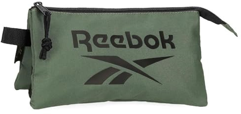 Reebok Darwin, Schulmäppchen, Dreifach-Federmäppchen, aus Polyester, mehrere Fächer, von Joumma Bags
