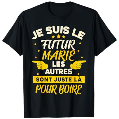 Future Marié EVG Alcool Cadeau Enterrement Vie de Garçon EVG T-Shirt