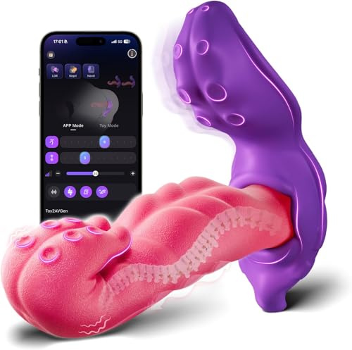 Vibratore per Masturbatore Uomo, Stimolazione Prostatica per Uomini | con 5 Funzioni di Urto Peristaltico e 8 Vibrazioni, Plug Anale Dilatatore Donna, Vibratore Anale per Uomini e Coppie