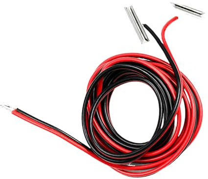 Greabuy Miniatur Scale Train Track Controller Link Wire Connection Cable for Model Enthusiasts Craft Railway Project Miniature Track Adapter