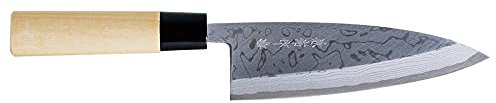 Kane Tsune KC512 Deba Couteau Japonais Acier/Bois Beige/INOX 31 x 5,3 x 2,3 cm