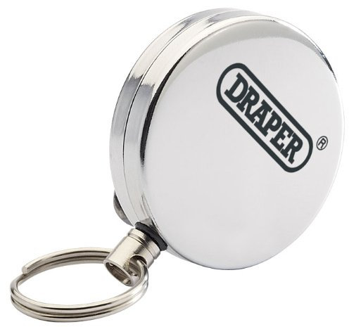 Draper 76213 Stainless Steel Retractable Key Reel