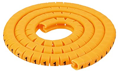 InLine 59961G 1000er Pack Kabelmarkierer 5,2-10mm, Nr.0-9