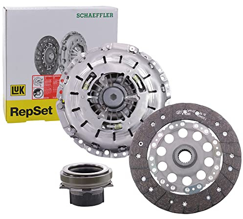 LuK 624 3158 00 Kupplungssatz | 3er E46 5er E60 X3 E83 Kompatibel mit 3 (E46),3 Cabriolet (E46),3 Coupe (E46),3 Touring (E46),5 (E60),X3 (E83)