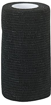 Kerbl VetLastic selbsthaft. Bandage, schwarz 10cm