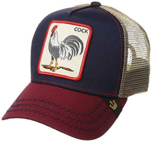 Goorin Bros. Trucker Hat Herren - Mesh Baseball Snapback Cap - The Farm, Marineblau, Einheitsgröße