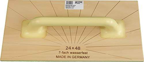 Lechner 224480 Reibebrett 240x480mm aus Holz