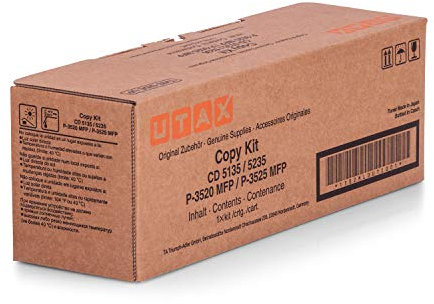 Utax Original 613511010 / CD5135, für P-3520 MFP Premium Drucker-Kartusche, Schwarz, 7200 Seiten