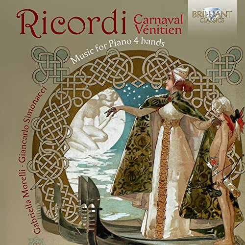 Giulio Ricordi: Music for Piano 4 Hands