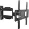 RICOO TV Wandhalterung Fernseher Halterung Fernsehhalterung für Wand für 30-55 Zoll Universal Smart Flach Curved Schwenkarm S2644 Schwenkbar Neigbar Fernseh-Arm bis 30 Kg & VESA 400 x 400 mm