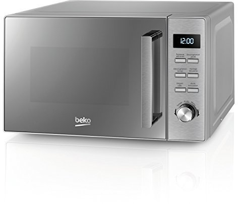 Beko MGF20210X - Forno a microonde, 800 W, in acciaio inox