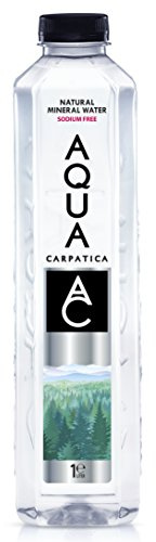 AQUA Carpatica Still Natural Mineral Water 1L PET (Pack of 12) Naturally Sodium Free
